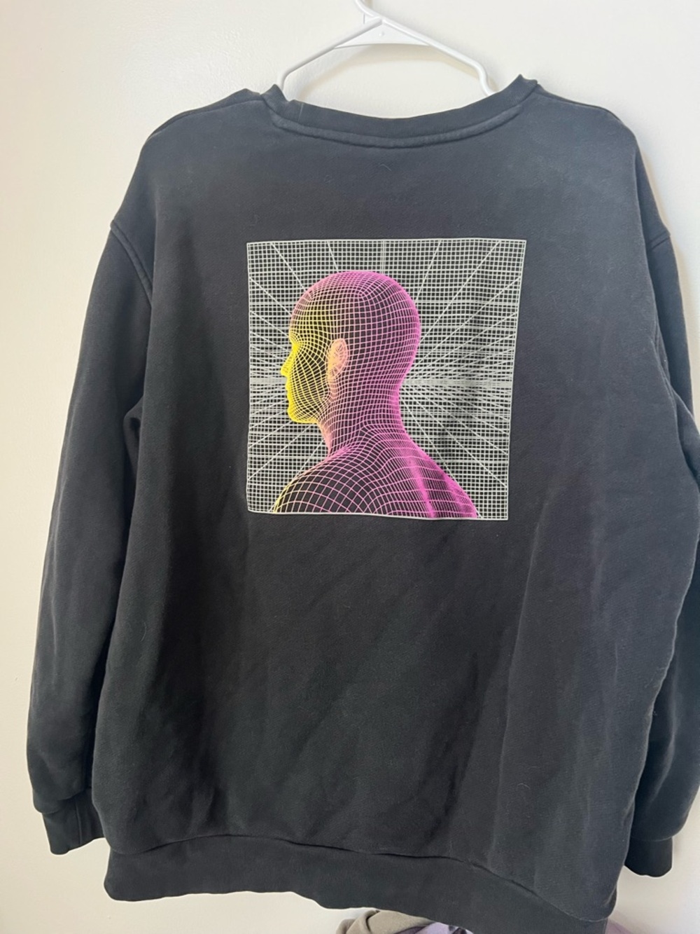 Adidas Originals Retro Crewneck Sweater Vaporwave Graphic Streetwear Unisex
